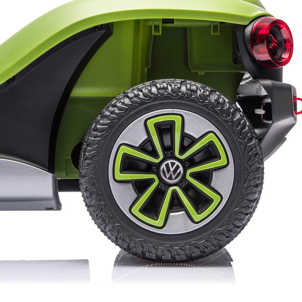 English Elm 12v Licensed Volkswagen Beetle Ride on Car with Remote Control and Suspension for Kids Green W1578P418186