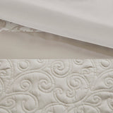 510 Design Ramsey Transitional Embroidered 8 Piece  Comforter Set 5DS10-0048 Neutral