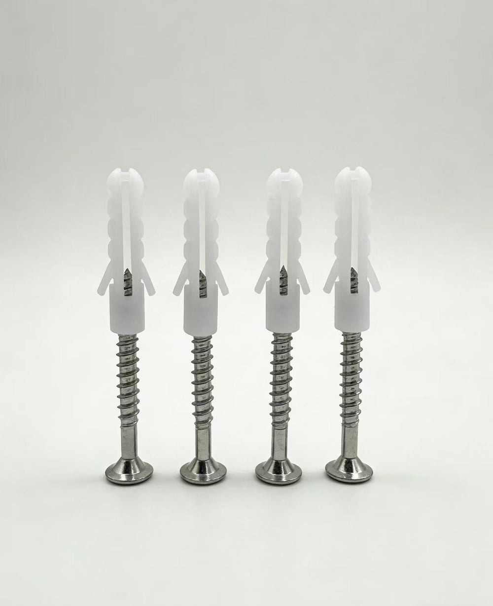 English Elm Bathroom Mirror Cabinet Screw Anchor Set Galvanized Steel Rust Proof Wall Mount Kit W3083P465629