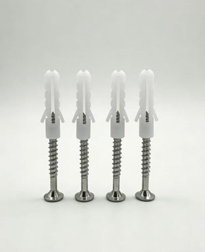 English Elm Bathroom Mirror Cabinet Screw Anchor Set Galvanized Steel Rust Proof Wall Mount Kit W3083P465629