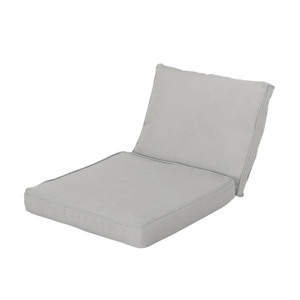 English Elm Christopher Knight Home® - Honolulu Club Chair Cushion Set – Ergonomic Silver Cushions For Outdoor Comfort & Style, 2-Piece N775P270243S