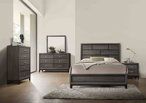 English Elm Contemporary Glam Nightstand Glossy White Lacquer Chrome Legs Dovetail Drawer Bedroom Gray B2741P435308