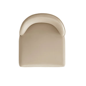 English Elm Hillman Wood Upholstered Dining Chairs - Set Of 2, Luxurious Sand Finish, Modern Comfort & Style B365P397811