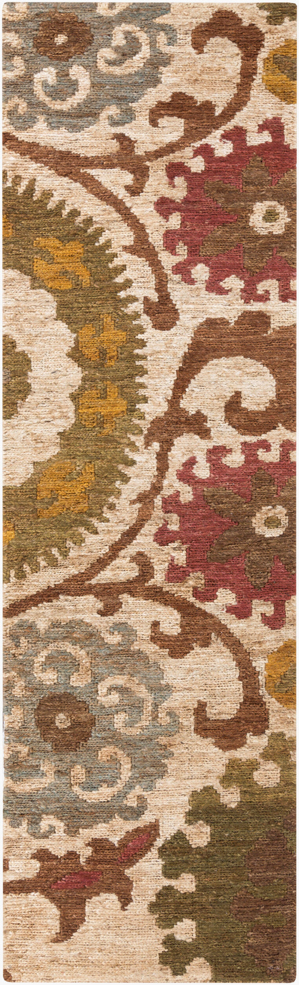 Surya Columbia 2' X 3' Handmade Jute Rug – Global Inspired Design For Elegant Home Décor Charm Olive Jute Cba106-268