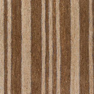 Surya Columbia 2' X 3' Handmade Jute Rug – Global Inspired Design For Elegant Home Décor Charm Dark Brown Jute Cba119-58