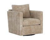 Georgie Swivel Lounge Chair - Nepal Cashew 110633 Sunpan