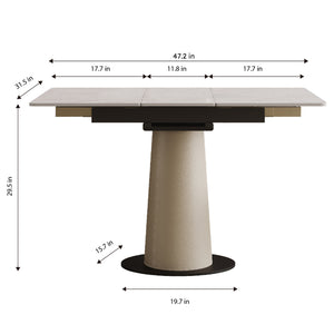 English Elm Premium Faux Marble Half Moon Console Table Gold Base Narrow Entryway Accent W2700S00102