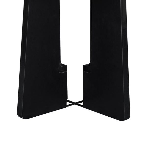 English Elm 5-Piece Round Dining Set with 43" Modern MDF Table and 4 Upholstered Fabric Chairs for Compact Spaces Beige+White N752S001055K