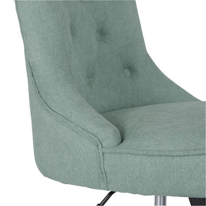 OSP Home Furnishings Hannah Tufted Office Chair Mist