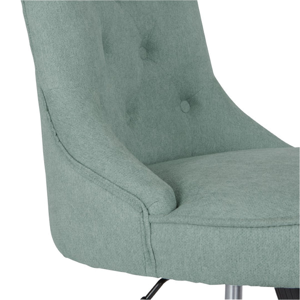 OSP Home Furnishings Hannah Tufted Office Chair Mist