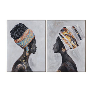 Crestview Collection Nala Stunning Wall Decor By Crestview - Elegant China Artwork To Enhance Your Home Aesthetics   Cvtop3506