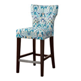 Madison Park Avila Transitional Tufted Back Counter Stool FPF20-0402 Blue