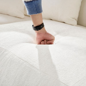 English Elm 134.63'' Oversized L-Shape Sectional Sofa With Left Chaise - Luxurious Comfort For Modern Living Spaces W876S00308