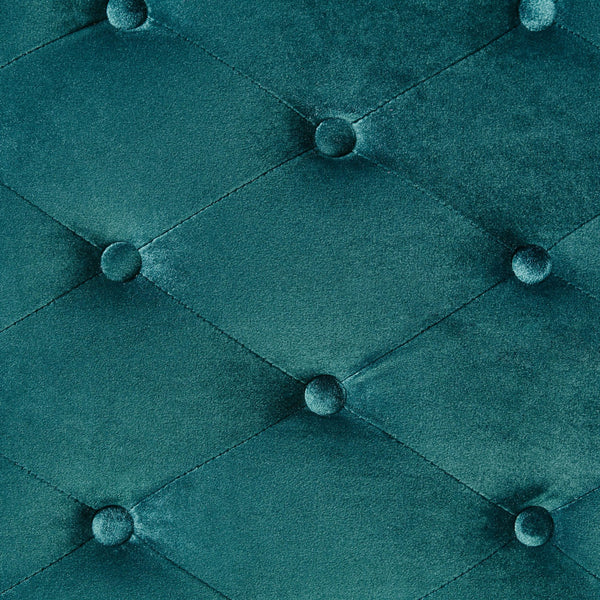 English Elm Christopher Knight Home® - CHAISE modern deep-seat lounge chair with tapered legs, plush low-profile design for living spaces and patios Teal 44 L x 29.75 W x 12.5 H 60129.00NVLTTEL