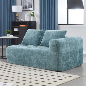 English Elm United Chenille Loveseat Sofa - Modern Minimalist Sleeper For Cozy Living Rooms & Small Spaces W1568P255146-GIGA