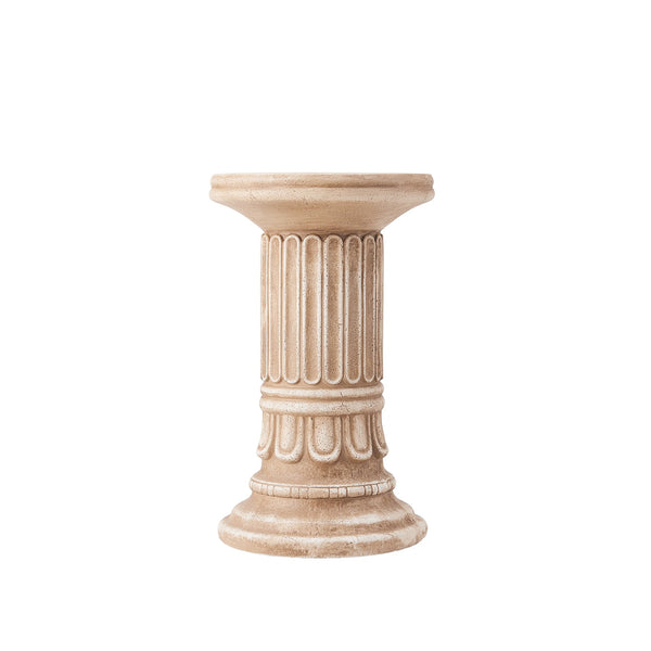 English Elm Handcrafted Mgo Column Pedestal Classical Architectural Accent for Living Rooms N772P389437G