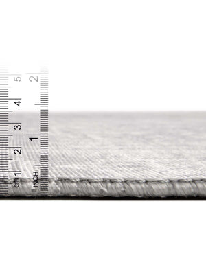 Unique Loom Timeless Peter Machine Made Abstract Rug Gray, Ivory 7' 7" x 10' 6"