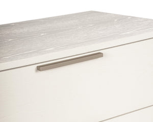 Sunpan Rebel Dresser – Modern Cream Oak Wood Design with 9 Soft Closing Drawers and Elegant Hardware Small - 66W x 19D x 34.25H