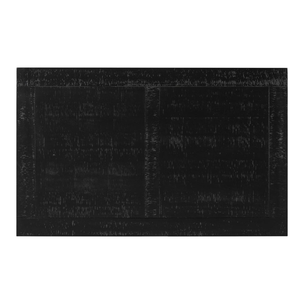 English Elm U_Style Vintage Coffee Table With Artistic Vase Legs & Luxurious Pine Veneer For Elegant Spaces N711P256967B-GIGA