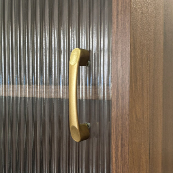 English Elm Folding Wall-Mount Desk with Shelves and Pegboard, Space-Saving Foldable Workstation for Small Rooms W331S00199