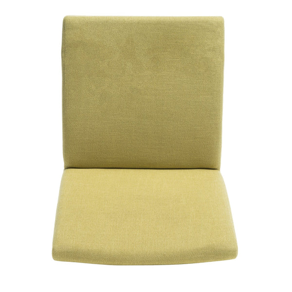 English Elm Christopher Knight Home® - DINING Chair with Upholstered Fabric Seat and Sleek Wood Legs — Compact Modern Comfort & Style Green 58924.00GTE