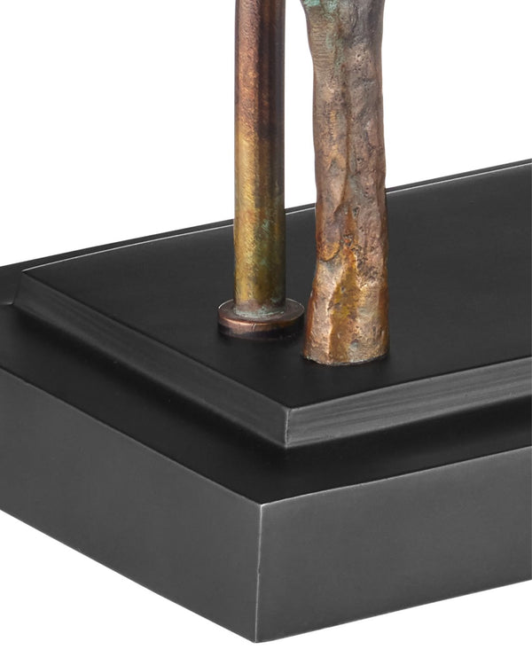 Currey & Company Latissima Table Lamp - Sculptural Brass Design With Kelp-inspired Elegance And Warm Ambient Glow Black Brass ,Cast Aluminum ,Iron 6000-1046-currey-company