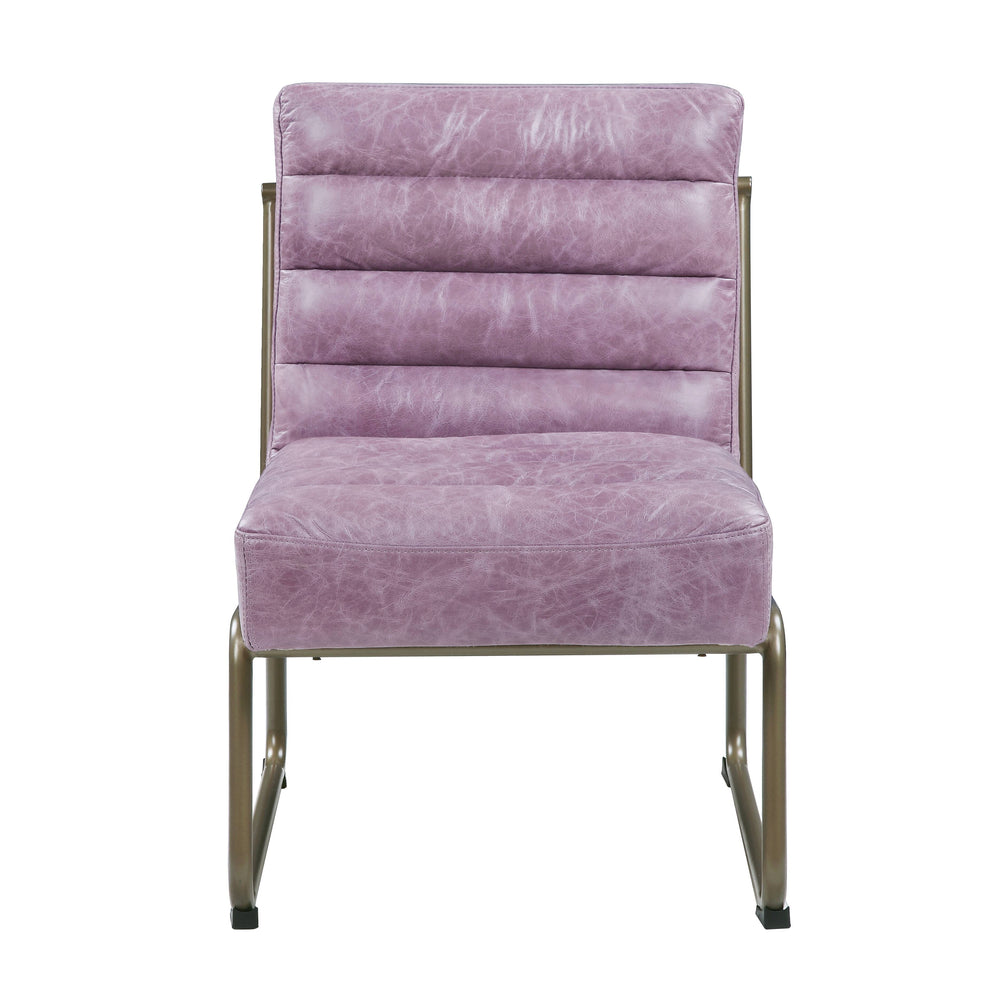 English Elm Wisteria Modern Accent Chair with Durable Wisteria Fabric, Eucalyptus Wood Legs, Sleek Metal Trim (38") B062P209156