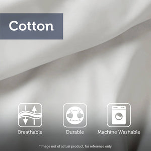 JLA Home Madison Park - 3 Tufted Cotton Chenille Comforter Set — Shabby Chic Warm Grey Floral Texture, Hypoallergenic Fill, Machine Washable 90 L x 90 W x 1.5H MP10-6392