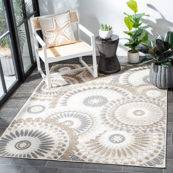 Safavieh Cabana 382 Power Loomed Indoor / Outdoor Rug CBN382F-27