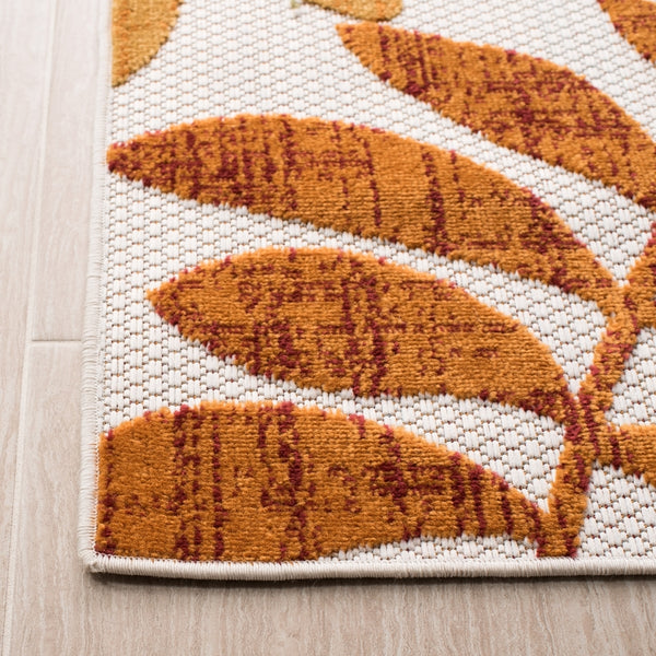 Safavieh Cabana 814 Weave Indoor / Outdoor Rug Creme / Red CBN814A-216