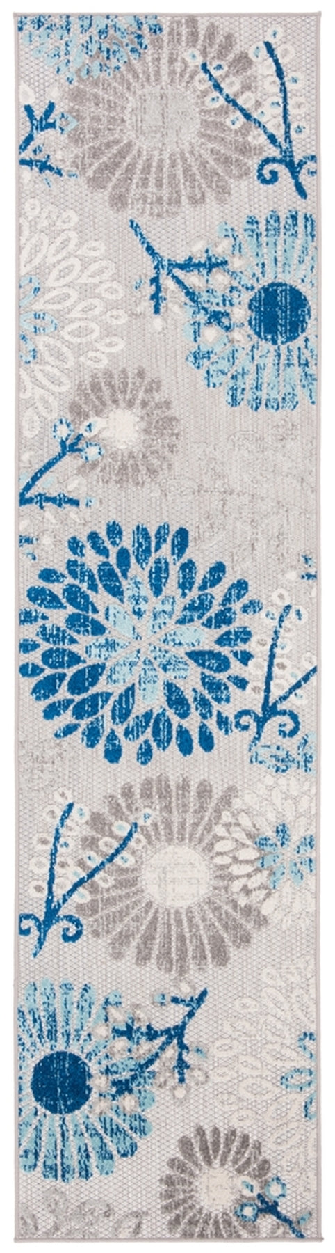 Safavieh Cabana 832 Weave Indoor / Outdoor Rug Grey / Blue CBN832F-222