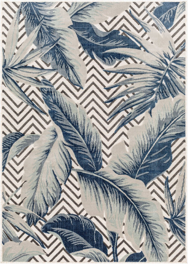 Livabliss Cabo Flatweave Polypropylene Rug Turkish Woven Coastal Style for Entryway or Patio CBO2305-2239