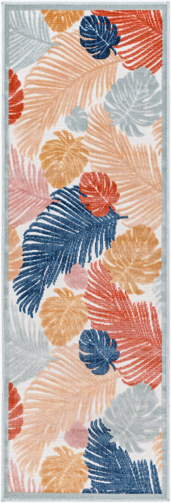 Livabliss Cabo Coastal Runner Rug Machine Woven Polypropylene for Outdoor Patios and Entryways CBO2312-2773