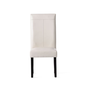 English Elm Hanford Upholstered Dining Chair Set of 2 with T-stitch Back and Tapered Legs 53999.00IVY