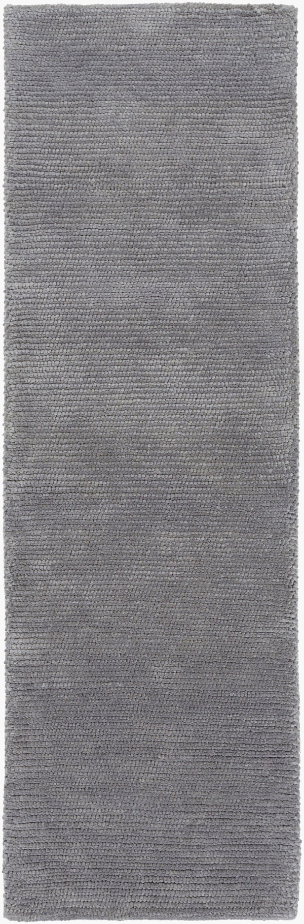 Surya Cambria Cbr-8705 2'6" X 8' Handmade Wool Rug - Durable Modern Decor With Plush Pile & Warranty Gray Wool Cbr8708-268