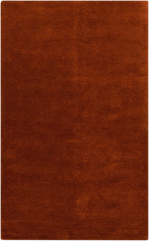 Surya Cambria Cbr-8705 2'6" X 8' Handmade Wool Rug - Durable Modern Decor With Plush Pile & Warranty Rust Wool Cbr8717-58
