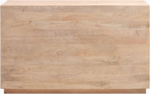 Surya Coburn 30"H X 50"W Console Table - Elegant Mango Wood Design For Modern Living Spaces & Entryways Top, Brown,Base, Brown Mango Wood,Mango Wood Cbrn003-305016