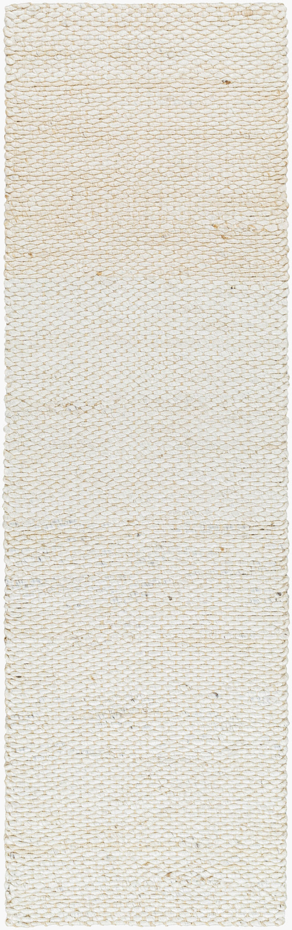 Surya Coil Bleached Handmade Jute Area Rug 2' X 3' - Cottage Charm For Living Room & High Traffic Areas Butter Jute Cbu2300-268