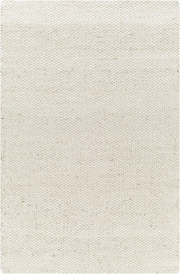 Surya Coil Bleached Handmade Jute Area Rug 2' X 3' - Cottage Charm For Living Room & High Traffic Areas Butter Jute Cbu2300-23