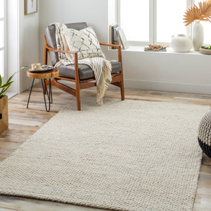 Coil Bleached CBU-2300 9' x 12' Handmade Rug CBU2300-912  Butter Surya