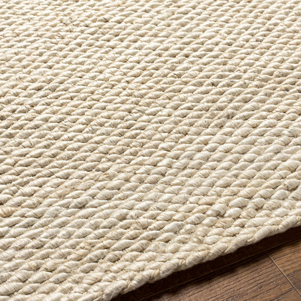 Coil Bleached CBU-2300 9' x 12' Handmade Rug CBU2300-912  Butter Surya
