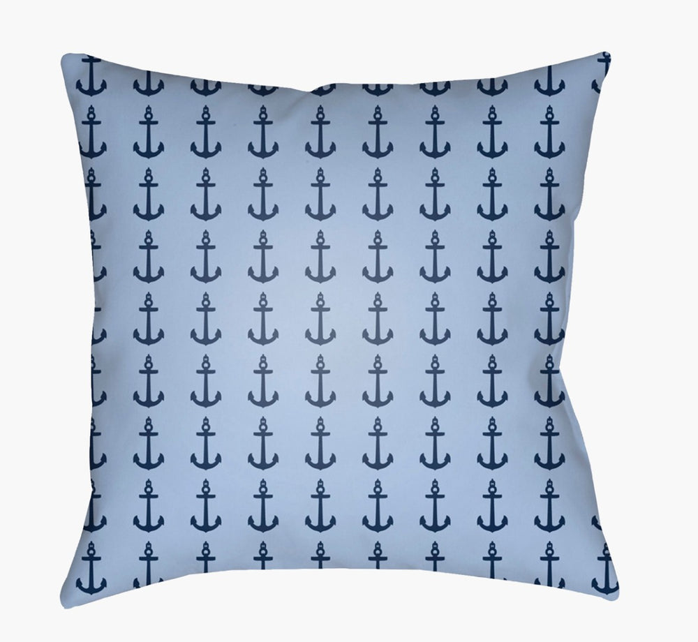 Livabliss Carolina Coastal Woven Polyester Accent Pillow Beachside Textured Square Throw CC008-1818