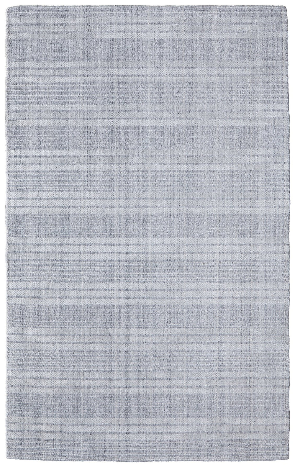 Feizy Rugs T34t8018 Highview Handwoven Polyester Rug - Modern Striped Design With Textured Depth For Stylish Spaces Gray,Ivory Polyester T34t8018gry000f00