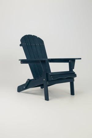 English Elm Wood Solid Hemlock Folding Adirondack Chair Uv Resistant Embossed Grain Outdoor Patio W1390P462290