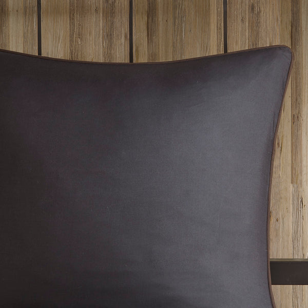 JLA Home Woolrich - Oversized Southwestern Comforter Set with Overfilled Plush Warmth, Reversible Brown Backing & Bedskirt (Queen) WR10-2180