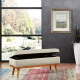 OSP Home Furnishings Katheryn Storage Bench Linen