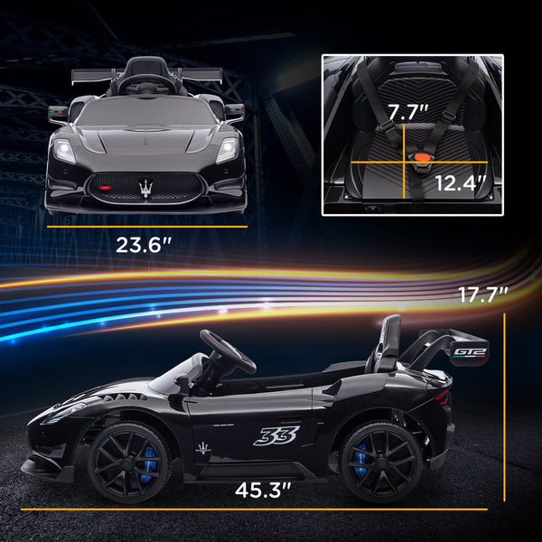 English Elm Aosom Bmw 507 Licensed Kids Ride on Car 12v with Remote Control and Suspension W2225P229461