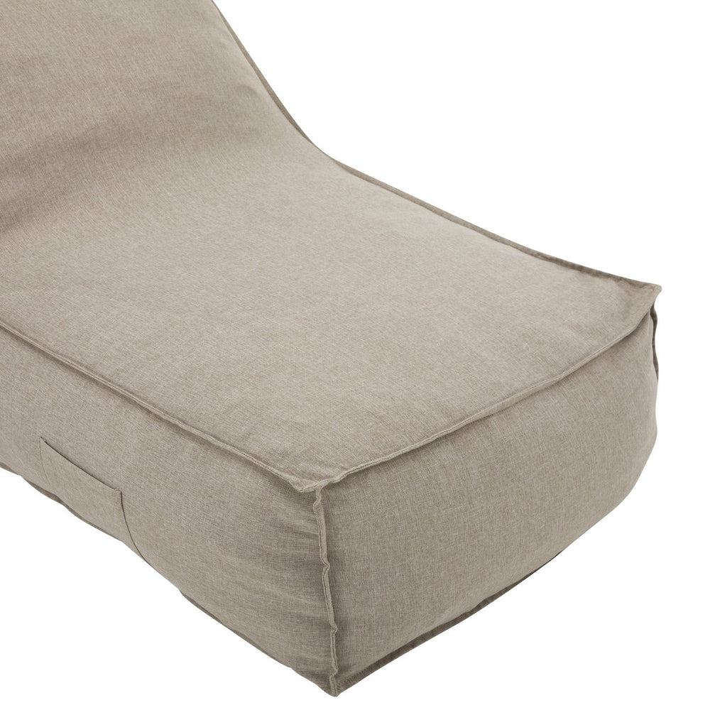 English Elm Christopher Knight Home® - Perry Outdoor Bean Bag Lounge Chair - Cozy Beige Seating, Water-Repellent, Ideal For Relaxation N775P265564B