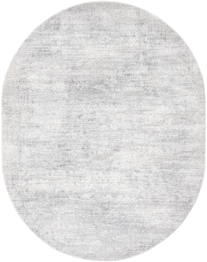 Unique Loom Finsbury Sarah Machine Made Abstract Rug Gray, Ivory 7' 10" x 10' 0"