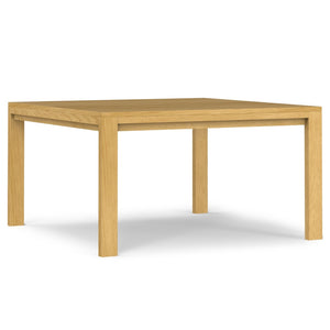 English Elm Wilson Handcrafted Square Dining Table - Elegant Oak Veneer Design For Versatile Everyday Use B136P266894-GIGA